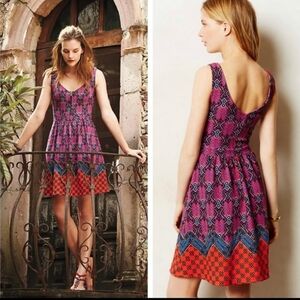 Anthropologie Maeve Amapola Boho Tank Casual Dress